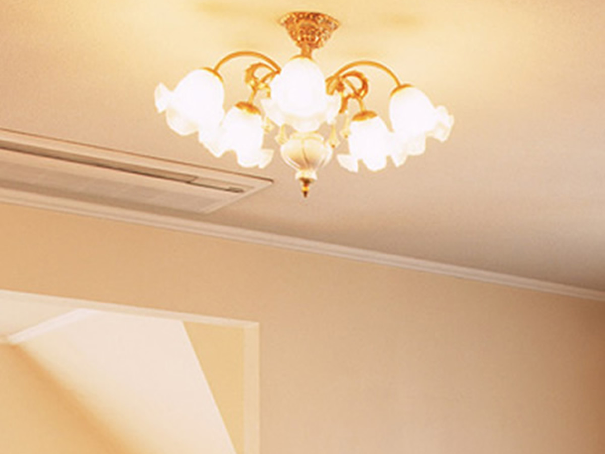 照明器具クリーニング